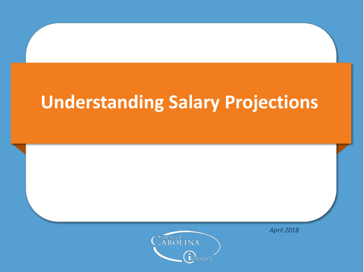 understanding salary projections
