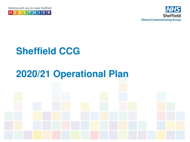 sheffield ccg