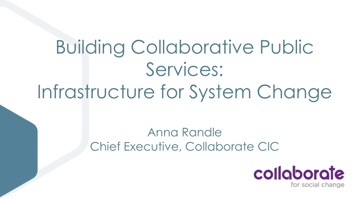 building collaborative public