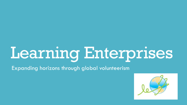 learning enterprises
