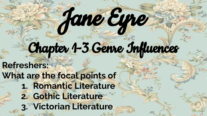 jane eyre