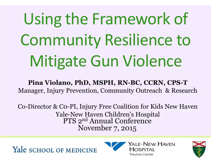 mitigate gun violence
