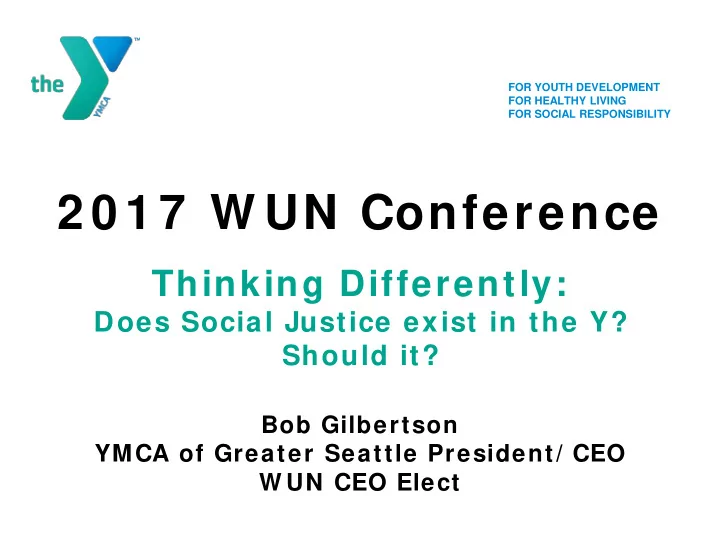 2 0 1 7 w un conference