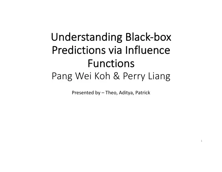 under understandi anding ng blac ack bo box x pr