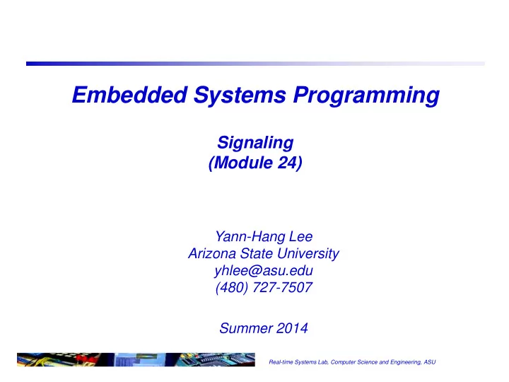 embedded systems programming