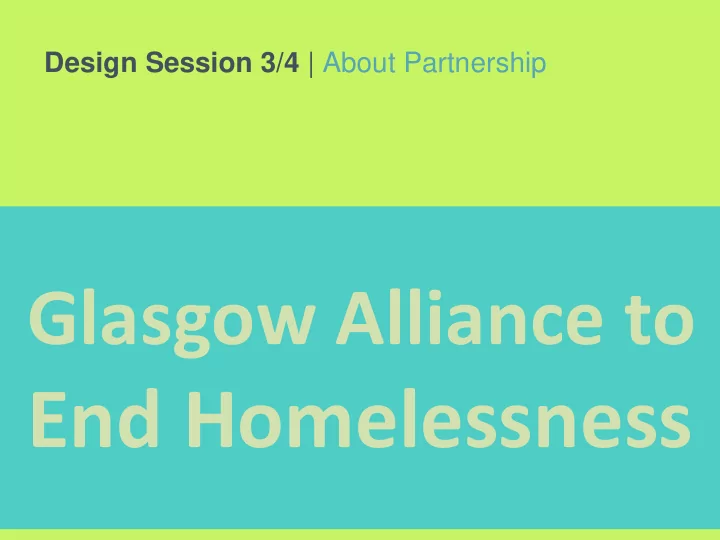 end homelessness co production it s messy
