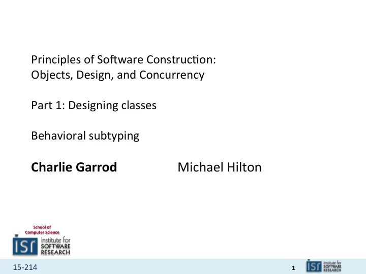 charlie garrod michael hilton