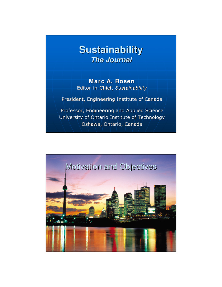 sustainability sustainability