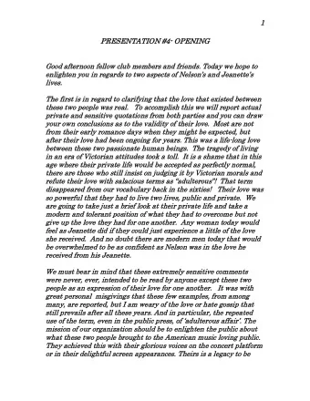 1  PR  PRESENTA  TATI  TION  ON #4  #4- OPENI  NING  NG  Good  od after  ernoon  on fell  llow  ow