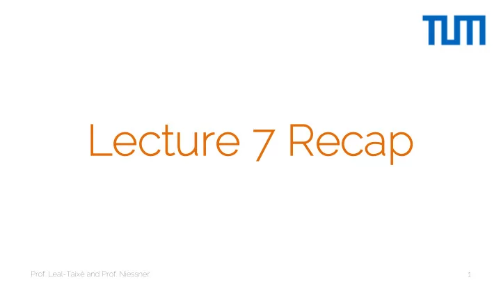 lectu ture 7 recap