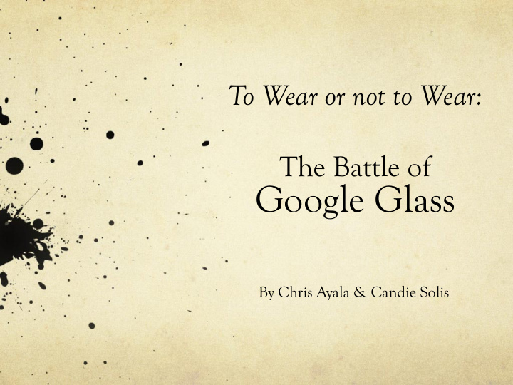 google glass