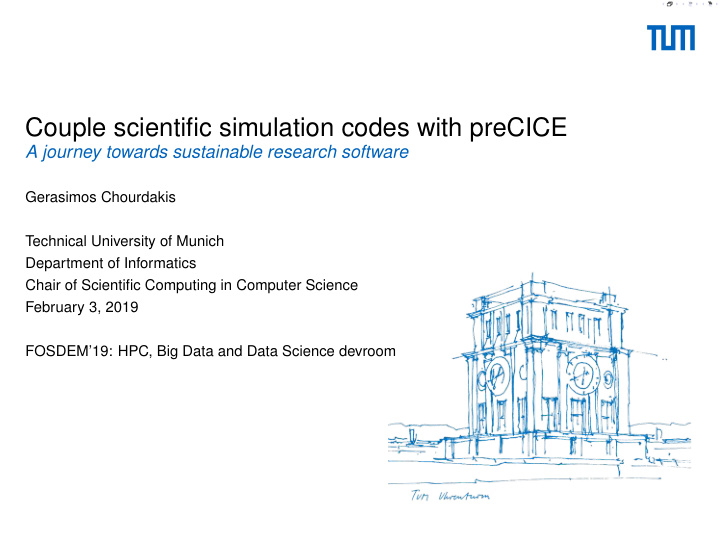 couple scientific simulation codes with precice