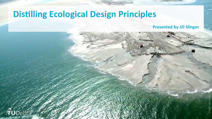 dis1lling ecological design principles
