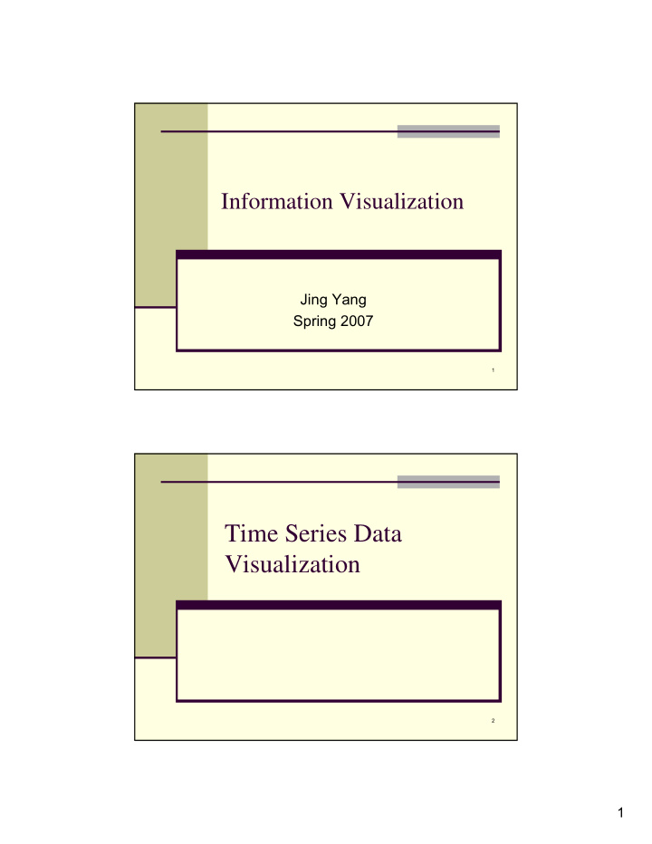 time series data visualization