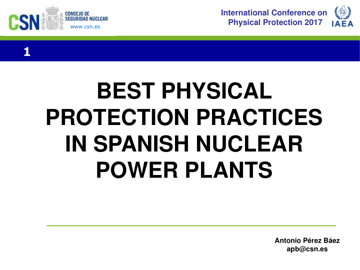 in spanish nuclear