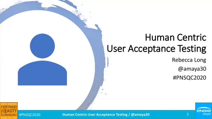 human c centric user er accep eptance t e testing