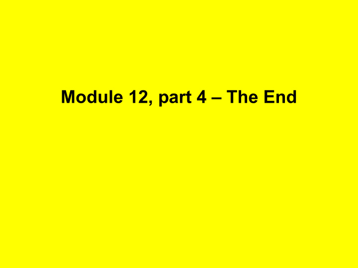 module 12 part 4 the end develop your data mindset