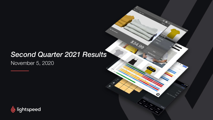 second quarter 2021 results