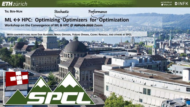 ml hpc optimizing optimizers for optimization