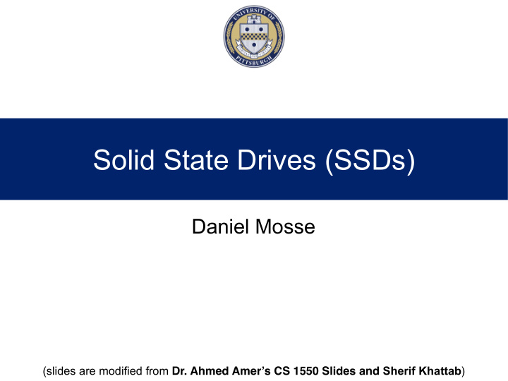 solid state drives ssds