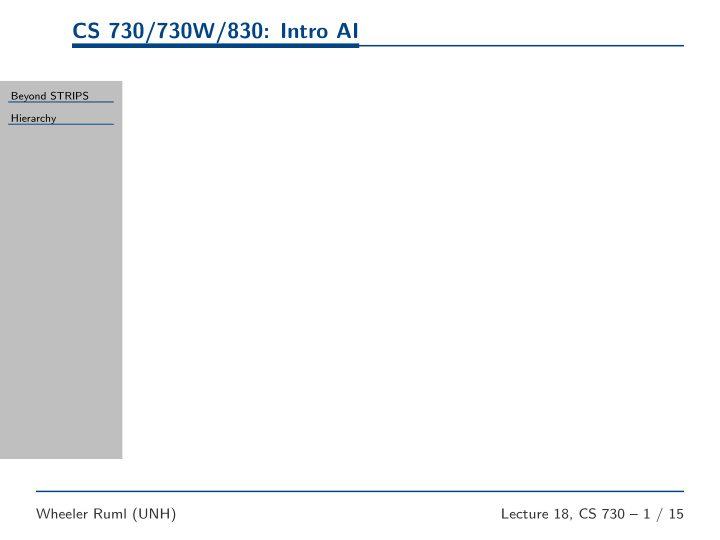 cs 730 730w 830 intro ai