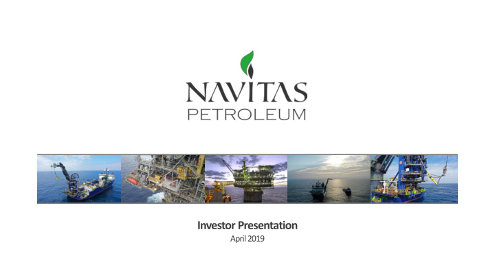 investor presentation