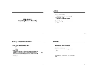 ADMIN    12 week exam next Wed  Do practice problems before Monday    Homework due Friday