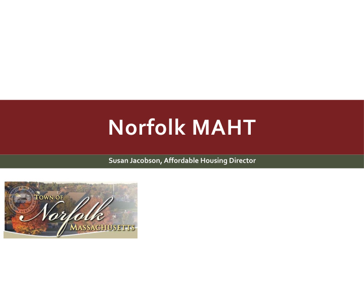 norfolk maht