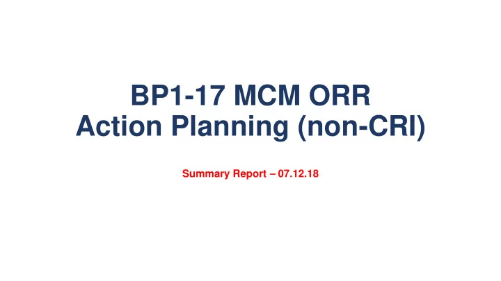 bp1 17 mcm orr
