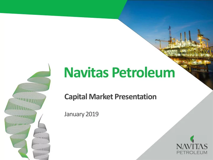 navitas petroleum