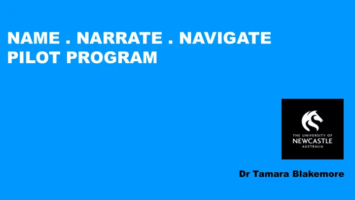 pilot program