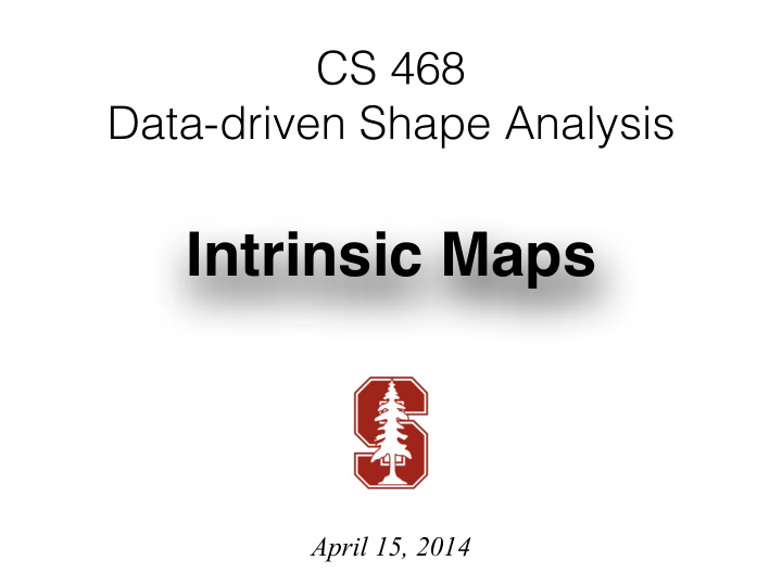 intrinsic maps