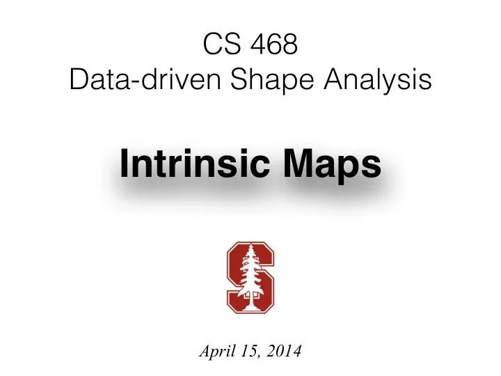 intrinsic maps