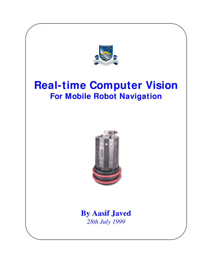 real time computer vision