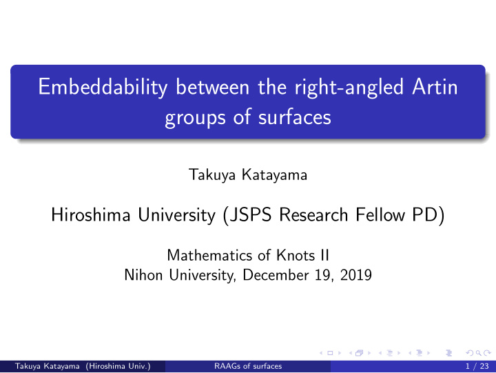 embeddability between the right angled artin groups of