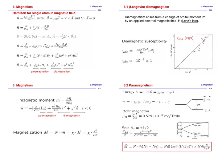 6 magnetism