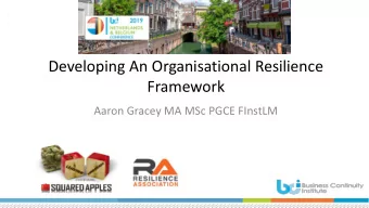 Framework  Aaron Gracey MA MSc PGCE FInstLM  Introduction  Introduction  What is