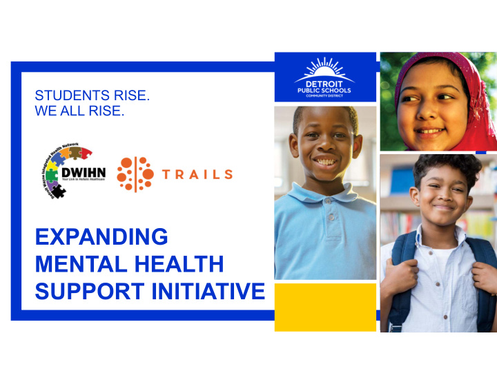 expanding mental health support initiative student mental