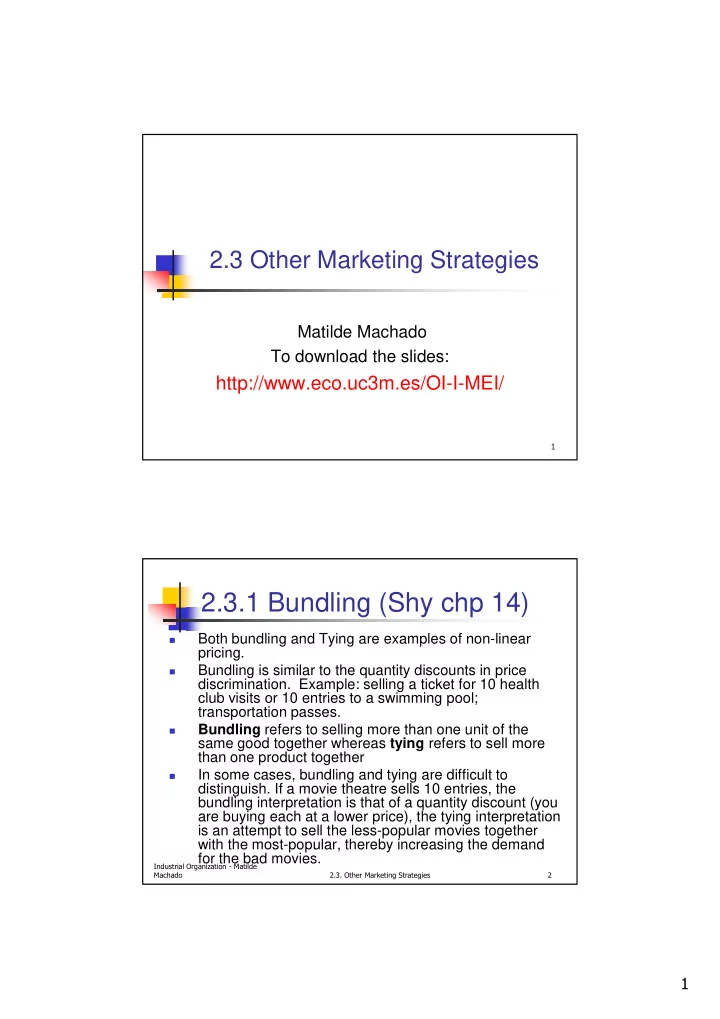 2 3 1 bundling shy chp 14