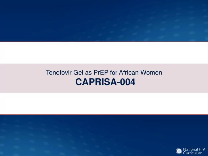 caprisa 004