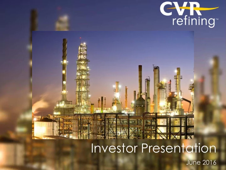investor presentation