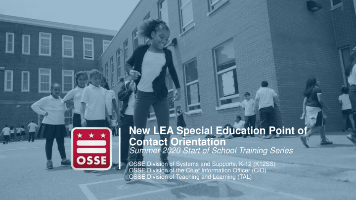new lea special education point of contact orientation