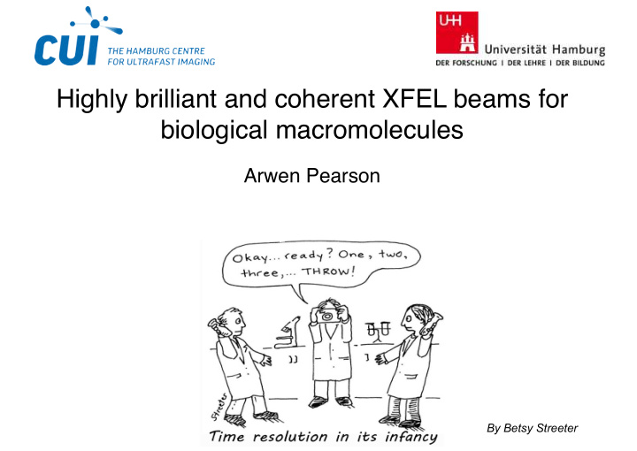 highly brilliant and coherent xfel beams for biological