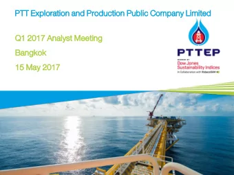 Ban  angkok  gkok  15 May  ay 2017  17  Sa  Safety  fety Pe  Performa  rformance  nce  Industry