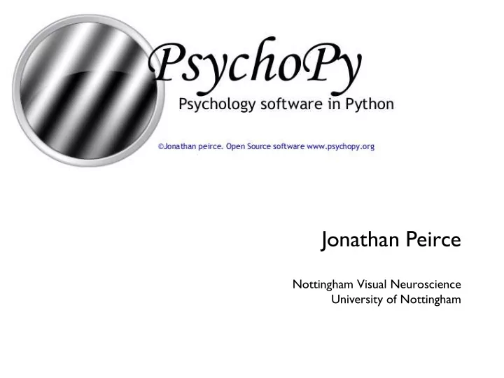 jonathan peirce