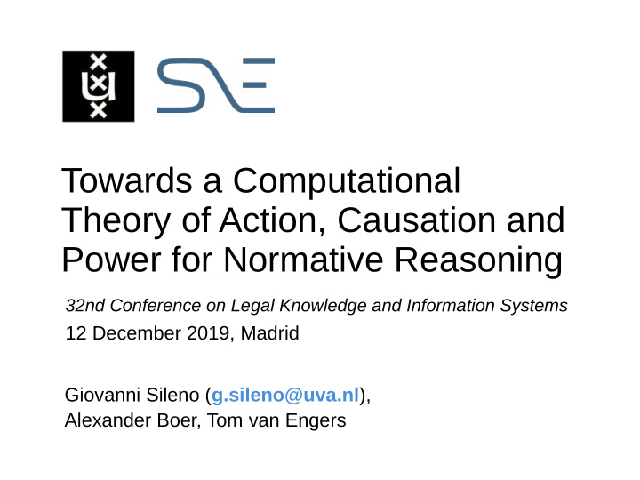towards a computational theory of action causation and