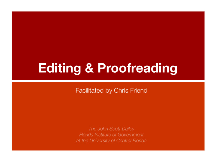 editing proofreading