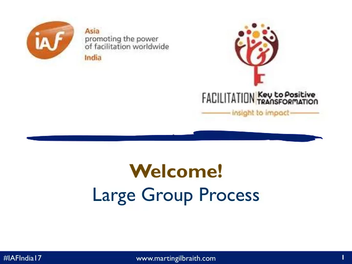 large group process