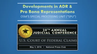 Special Processing Unit  SPU Added to the Guidelines for Practice Under the National Vaccine