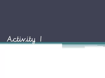 Activity 1  Describe this character using as many 2a sentences as  you can. Try and use ambitious